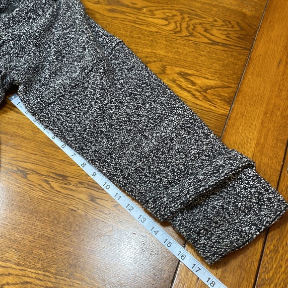 Free People Tweed Jacket Size M Oversized Cotton Wool Blend Black White NWT - Picture 7 of 13